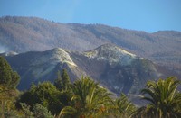 20220101 La Palma Lavafeld und Vulkan von Celta aus