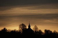 20230221 Sonnenaufgang Balkon Untergrombach