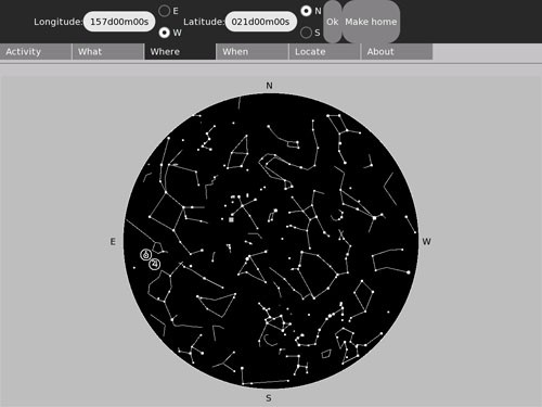 Change location to Hawaii