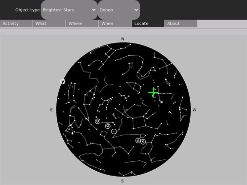 "Locate": Find a Bright Star