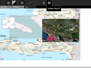 Import Google Earth KML, GeoRSS, OSM files