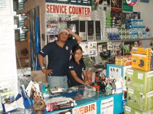 "Just us Boy and Dalia"